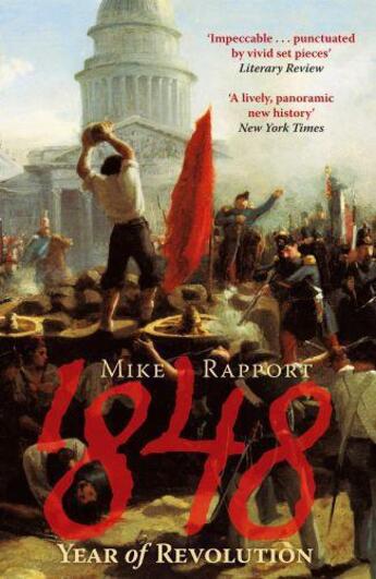 Couverture du livre « 1848: Year Of Revolution » de Rapport Mike aux éditions Little Brown Book Group Digital