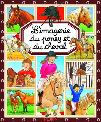 Couverture du livre « L'imagerie du poney et du cheval » de  aux éditions Fleurus