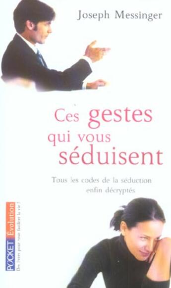 Couverture du livre « Ces gestes qui vous seduisent » de Joseph Messinger aux éditions Pocket