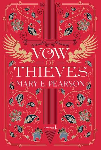 Couverture du livre « The dance of thieves Tome 2 ; vow of thieves » de Mary Pearson aux éditions La Martiniere Jeunesse