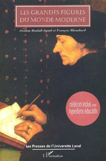 Couverture du livre « Les grandes figures du monde moderne » de Boulad-Ayoud aux éditions L'harmattan