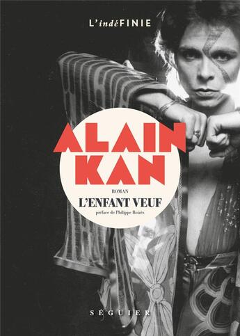 Couverture du livre « L'enfant veuf » de Alain Kan aux éditions Seguier