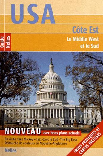 Couverture du livre « Usa est le middle west le sud » de  aux éditions Nelles