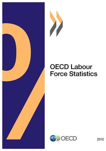 Couverture du livre « OCDE labour force statistics 2012 » de  aux éditions Ocde