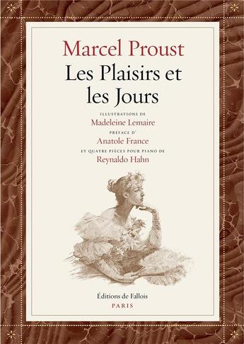 Couverture du livre « Les plaisirs et les jours » de Marcel Proust aux éditions Fallois