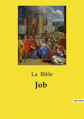 Couverture du livre « Job » de La Bible aux éditions Culturea