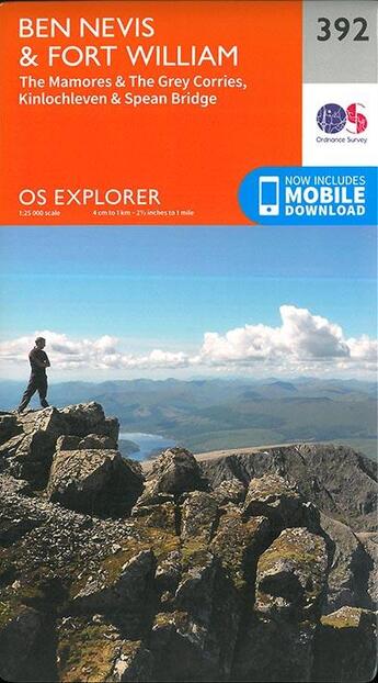 Couverture du livre « Ben nevis & fort william » de  aux éditions Ordnance Survey