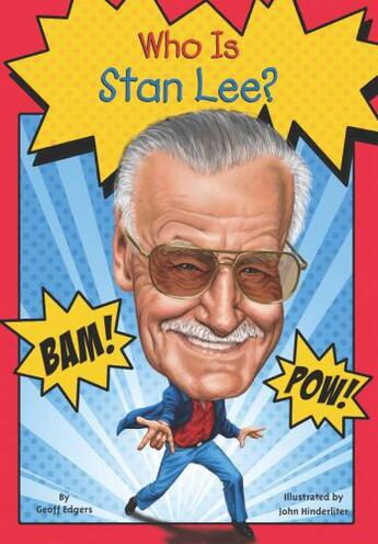 Couverture du livre « Who Is Stan Lee? » de Edgers Geoff aux éditions Penguin Group Us