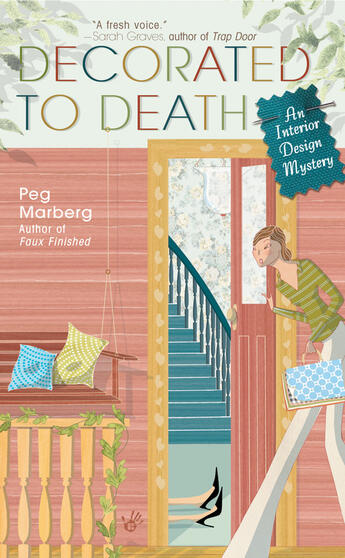 Couverture du livre « Decorated to Death » de Marberg Peg aux éditions Penguin Group Us