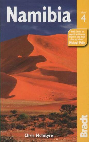Couverture du livre « NAMIBIA - 4TH EDITION » de Chris Mcintyre aux éditions Bradt Travel Guides