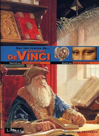 Couverture du livre « Leonard de vinci » de Jusseaux/Prunier aux éditions Gallimard-jeunesse