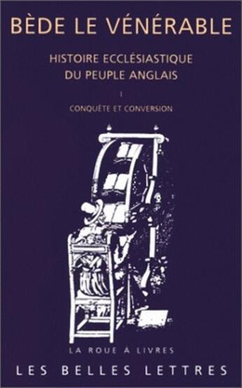 Couverture du livre « Histoire ecclesiastique du peuple anglais t1 » de Bede Le Venerable aux éditions Belles Lettres