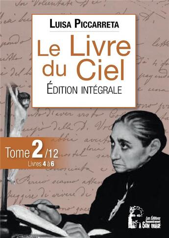 Couverture du livre « Le livre du ciel Tome 2 : livres 4 à 6 » de Luisa Piccarreta aux éditions R.a. Image