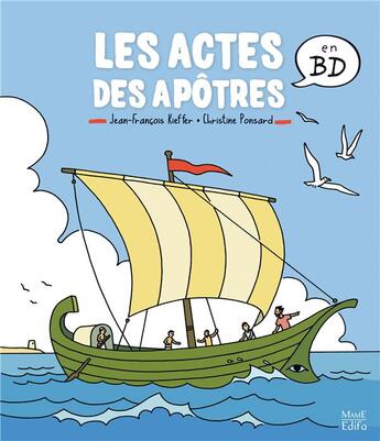 Couverture du livre « Les actes des apotres en bd » de Ponsard/Kieffer aux éditions Mame