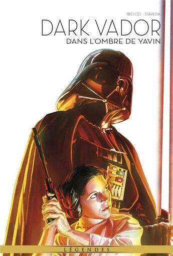 Couverture du livre « La légende de Dark Vador Tome 10 : dans l'ombre de Yavin » de Brian Wood et Carlos D'Anda aux éditions Panini