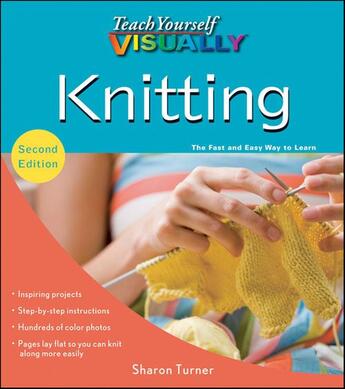 Couverture du livre « Teach Yourself VISUALLY Knitting » de Sharon Turner aux éditions Visual