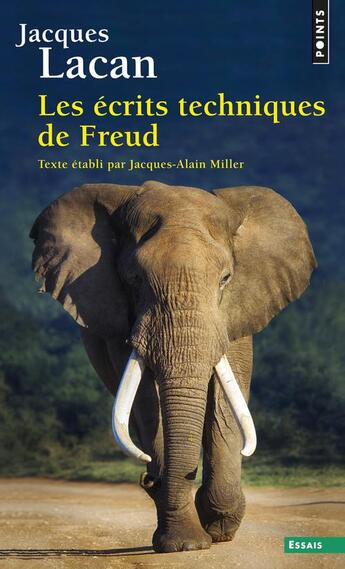 Couverture du livre « Les ecrits techniques de freud 1953-1954, tome 1 - le seminaire » de Jacques Lacan aux éditions Points