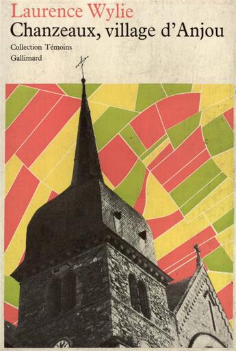 Couverture du livre « Chanzeaux, village d'anjou » de Wylie Laurence aux éditions Gallimard