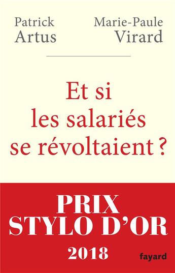 Couverture du livre « Et si les salariés se révoltaient ? » de Patrick Artus et Marie Paule Virard aux éditions Fayard