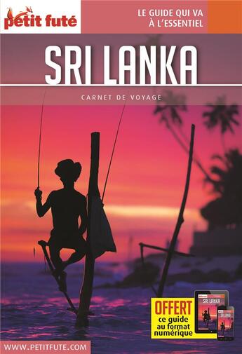 Couverture du livre « Carnet de voyage : Sri Lanka (édition 2019) » de Collectif Petit Fute aux éditions Le Petit Fute