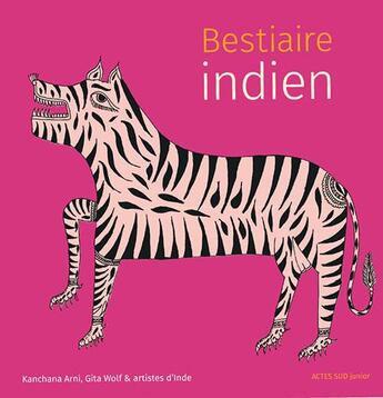 Couverture du livre « Bestiaire indien » de  aux éditions Actes Sud Junior