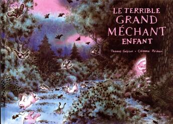 Couverture du livre « Le terrible grand méchant enfant » de Thomas Gabison aux éditions Actes Sud