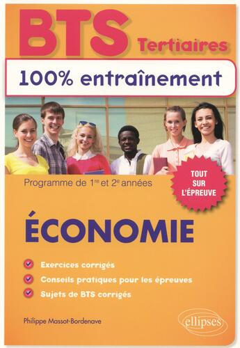 Couverture du livre « Economie (bts tertiaires) » de Massot-Bordenave P. aux éditions Ellipses