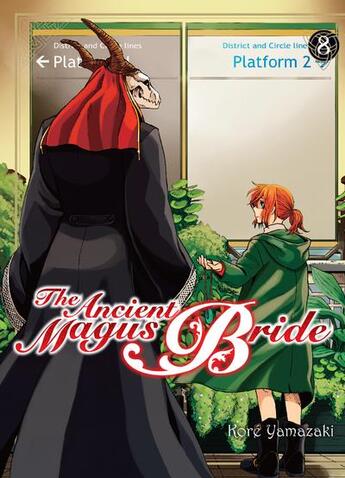 Couverture du livre « The ancient magus bride Tome 8 » de Yamazaki Kore aux éditions Komikku