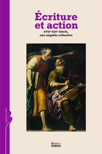 Couverture du livre « Écriture et action » de  aux éditions Ehess