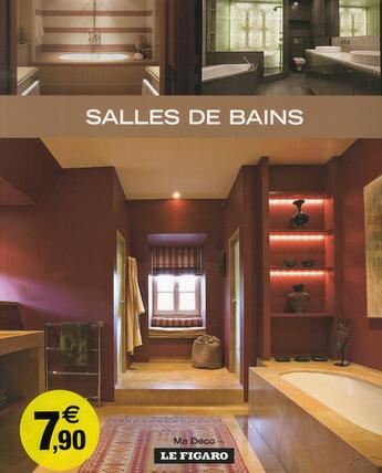 Couverture du livre « Salles de bains » de Le Figaro aux éditions Madeco Fi