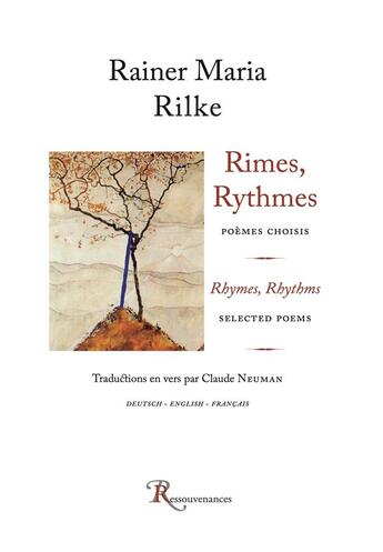 Couverture du livre « Rimes, rythmes » de Rainer Maria Rilke aux éditions Ressouvenances