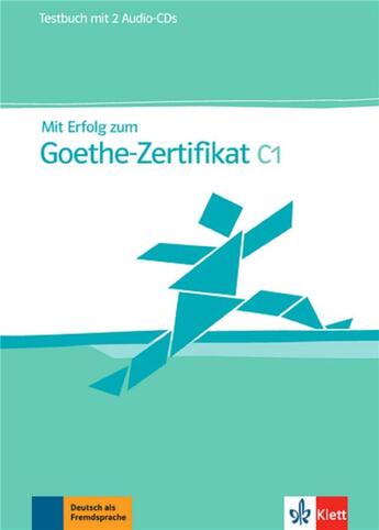 Couverture du livre « Mit erfolg zum goethe-zertifikat c1 - cahier evaluation » de  aux éditions La Maison Des Langues