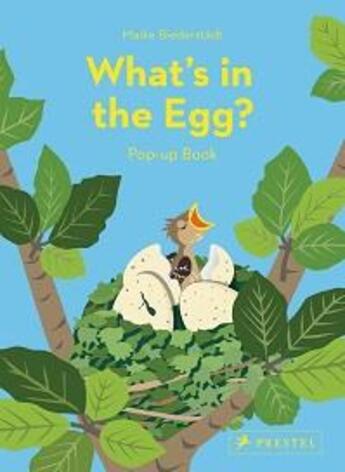 Couverture du livre « What s in the egg? pop-up book » de Biederstadt Maike aux éditions Prestel