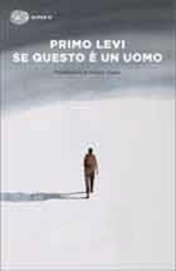 Couverture du livre « Se questo e un uomo » de Primo Levi aux éditions Mondadori