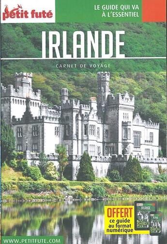 Couverture du livre « GUIDE PETIT FUTE ; CARNETS DE VOYAGE ; Irlande (édition 2018) » de  aux éditions Le Petit Fute