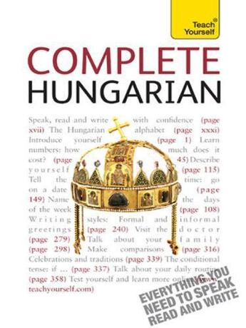 Couverture du livre « Complete Hungarian: Teach Yourself » de Pontifex Zsuzsa aux éditions Hodder Education Digital