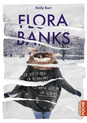 Couverture du livre « Flora Banks » de Emily Barr aux éditions Casterman