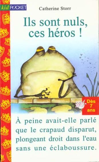 Couverture du livre « Ils Sont Nuls Ces Heros » de Storr C aux éditions Pocket Jeunesse