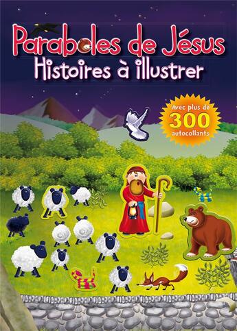 Couverture du livre « Parabole de jesus. histoires a illustrer » de Juliet David aux éditions Cedis