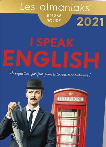 Couverture du livre « I speak english (édition 2021) » de  aux éditions Editions 365