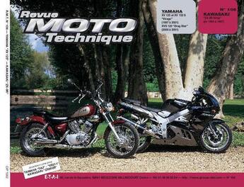 Couverture du livre « Rmt 106.2 yamaha xv125 kawazaki zx9r » de Etai aux éditions Etai