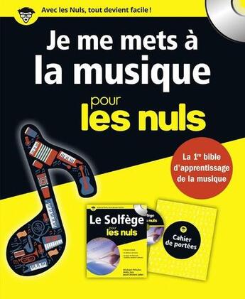 Couverture du livre « Coffret je me mets a la musique pour les nuls » de Pilhofer/Day aux éditions First