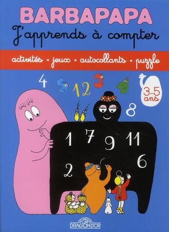 Couverture du livre « BARBAPAPA ; j'apprends à compter » de Taylor Talus et Annette Tison aux éditions Les Livres Du Dragon D'or