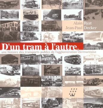 Couverture du livre « D'un tram a l'autre » de  aux éditions Un Deux Quatre