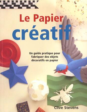 Couverture du livre « Le Papier Creatif » de Clive Stevens aux éditions Konemann