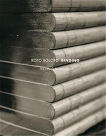 Couverture du livre « Koto bolofo binding » de Koto Bolofo aux éditions Steidl