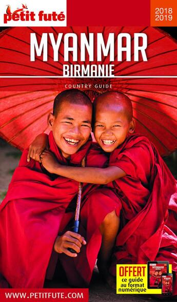 Couverture du livre « GUIDE PETIT FUTE ; COUNTRY GUIDE : Myanmar - Birmanie (édition 2018/2019) » de Collectif Petit Fute aux éditions Le Petit Fute