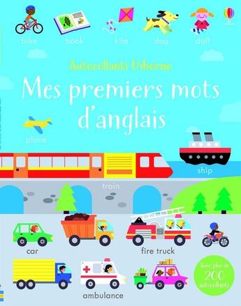 Couverture du livre « Mes premiers mots d'anglais » de Kirsteen Robson aux éditions Usborne