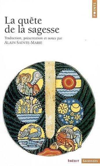 Couverture du livre « La quête de la sagesse » de Anonyme aux éditions Points