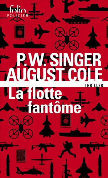 Couverture du livre « La flotte fantôme » de P.W. Singer et August Cole aux éditions Folio